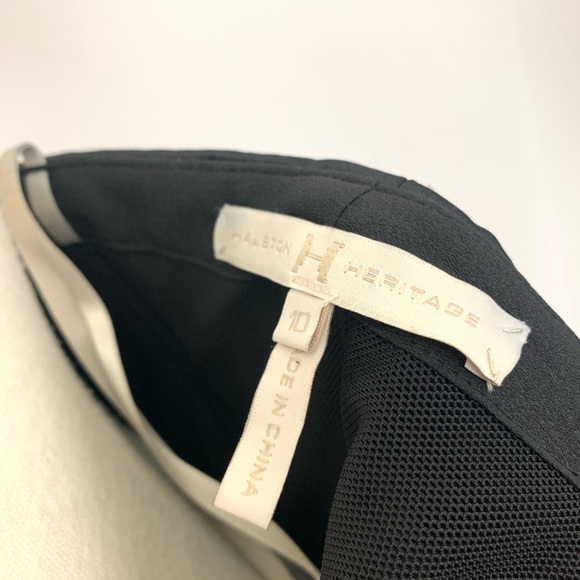 EUC - 🎉GORGEOUS🎉 Halston Heritage Strapless Structured Dress 10 - Picture 6 of 7